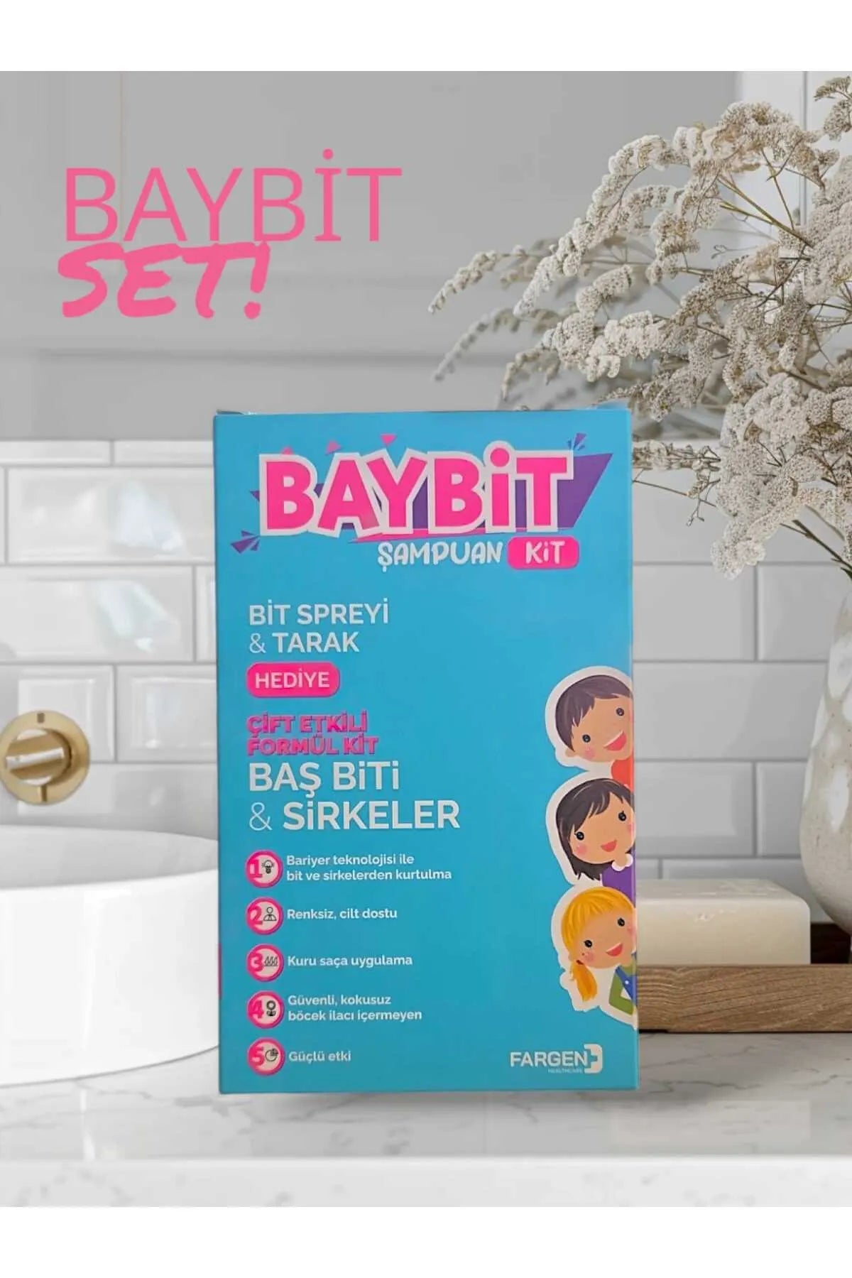مجموعة شامبو BAYBIT 3 IN 1